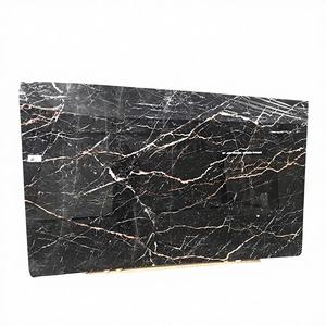 Dalle de marbre chinois brun Goldtop Marmol de haute qualité, épaisseur 18 mm, design moderne pour intérieur, polie et étanche pour la décoration de villas - Product Image 1