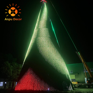 Árbol de Navidad Gigante LED ANPU de 40 Metros, Decoración Navideña con <span class=keywords><strong>Esferas</strong></span> <span class=keywords><strong>para</strong></span> Centros Comerciales - Product Image 1