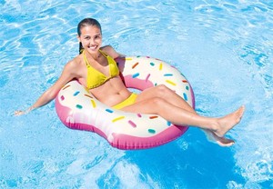 <span class=keywords><strong>INTEX</strong></span> 56265 Ống Hình Bánh Donut Phao Hình Bánh Donut Bơm Hơi Giá Rẻ Ống Bơi Bể Bơi Thiết Bị Chơi Nước - Product Image 2