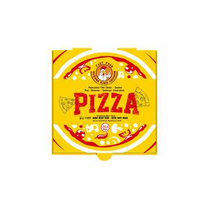 Cajas de Pizza Personalizadas al por Mayor de Todos los Tamaños para Llevar, Caja de Cartón Corrugado - Product Image 4
