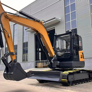 Excavatrice neuve avec moteur Kubota, mini-excavatrice hydraulique sur chenilles de 6,5 tonnes, prix compétitif, en stock et livraison rapide - Product Image 1