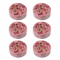 Tablette de douche effervescente OEM ODM Forget Me Not 30g, étiquette privée personnalisée, ensemble cadeau spa apaisant et relaxant pour la douche