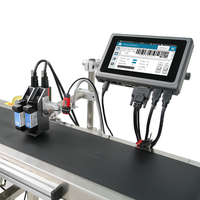 Impresora de Inyección de Tinta Térmica de Doble Cabezal DOCOD T200E de Media Pulgada, Máquina Industrial de Codificación de Fecha y Lote TIJ para Botellas y Envases