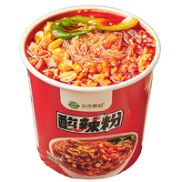 Spicy and Sour Noodle Chinese Instant Food Customization Cup Instant Noodles