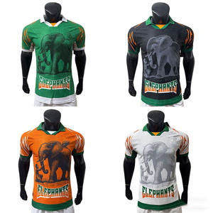 25-26 Yaz Sezonu Rahat Polyester Spor Formaları OEM Hizmeti Afrika Oyuncuları Edisyonu Fildişi Sahili Fas Senegal İçin Üstün Kalite - Product Image 1