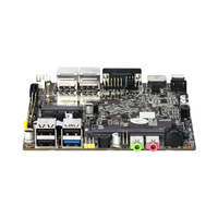 HLY Mini PC In-tel N2840 DDR3 8GB Double Gigabit LAN Double 2 COM HD-MI VGA Wifi/4G Ordinateur Carte Mère