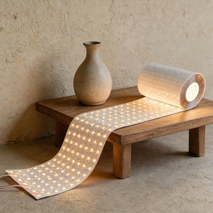 Pannello Luminoso LED Flessibile Ultra-sottile Personalizzabile, Dimmerabile, per Interni in Marmo, Tagliabile, Effetto Onice - Product Image 1