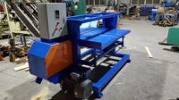 Machine de démontage de palettes en bois, scie à ruban semi-automatique pour le démontage de palettes en bois
