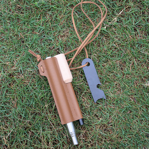 Herramienta de Encendido por Fricción de Magnesio para Supervivencia, Varilla de Hierro y Cerio, Encendedor de Fuego de Emergencia para Camping al Aire Libre OEM - Product Image 3
