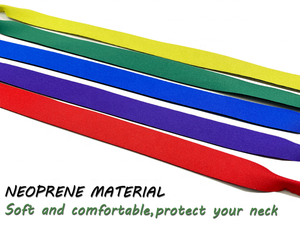 Logo personnalisé impression flottant en néoprène lunettes de sport à tête lunettes de soleil porte-lunettes retenue cou cordon lunettes de soleil sangles - Product Image 5