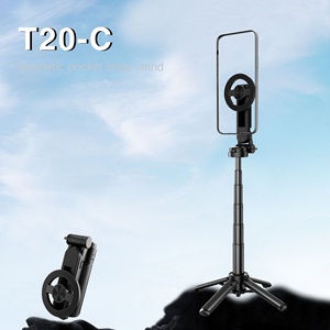 Xách Tay Mini Cho <span class=keywords><strong>Bluetooth</strong></span> Có Thể Thu Vào <span class=keywords><strong>Selfie</strong></span> <span class=keywords><strong>Stick</strong></span> Gấp Tính Năng Ổn Định Bốn Góc Khung Từ Tính Cầm Tay Máy Ảnh Cho - Product Image 2