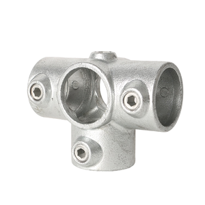 Gerüste Handlauf Struktur rohr verschraubungen Schlüssel klemmen Schwarze Rundrohr klemme Kreuz klemme - Product Image 4