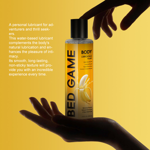 Private Label BED GAME Banana <strong>Flavored</strong> Lubricant, No Rinse <strong>Flavored</strong> <strong>Lube</strong>, Couples Lubricants Intimate New Design 200ml - Product Image 5