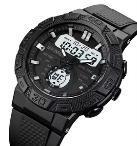 SKMEI 1881 da uomo in resina nera, <span class=keywords><strong>orologio</strong></span> da uomo, <span class=keywords><strong>orologio</strong></span> digitale, Movt, Multi-funzione, Sport all'aria aperta, <span class=keywords><strong>orologio</strong></span> da affari di lusso - Product Image 3