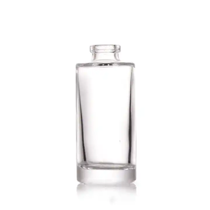 Cilindro vacío de 10ml, 15ml, 20ml, embalaje cosmético, botella de vidrio de cuello engarzado transparente con serigrafía y pulverizador de bomba para Perfume - Product Image 5