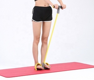 Corda Elastica Multifunzione per <span class=keywords><strong>Esercizi</strong></span> di <span class=keywords><strong>Fitness</strong></span>, Yoga e Palestra con Pedale per Mani e Piedi - Product Image 5