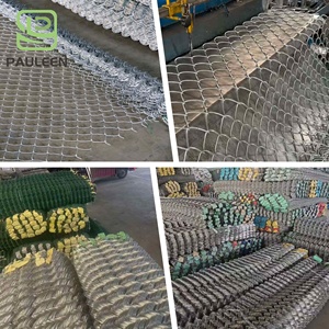 Paneles de Cerca de <span class=keywords><strong>Alambre</strong></span> <span class=keywords><strong>Galvanizado</strong></span> para Exteriores 6x10, con Marco de PVC y Hierro, Malla de Acero, Modelo 3D para Jardines - Product Image 6