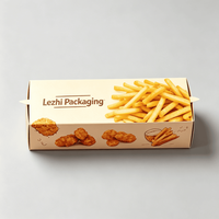 Boîte en papier kraft biodégradable à deux compartiments pour sushis et plats à emporter, résistante à la graisse et jetable