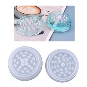 2 pièces/ensemble, broyeur de tabac, feuille, herbes, fumée, épices, broyeur, moule en Silicone, bricolage, outils de fabrication, cristal, résine époxy - Product Image 1