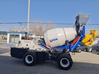 Camion malaxeur autochargeur Faw / Isuzu / Beiben en Indonésie avec agitateur