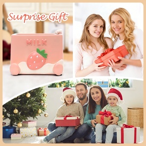 Maceta de Resina con Diseño de Fresa y Limón Kawaii ROOGO, Maceta Creativa con Temática de Frutas para Decoración de <span class=keywords><strong>Hogar</strong></span>, Oficina y Escritorio, Regalo - Product Image 6