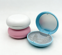 BANKADEN Étui de rangement magnétique de grande taille en PP de qualité alimentaire avec miroir
