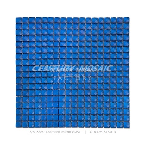 Mosaico di Lusso Centurymosaic con Cristalli a Trentadue Facce, Piastrelle in Vetro a Specchio, Fabbrica in Thailandia - Product Image 3