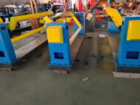 Plateforme de retournement servo à axe unique pour cadre de tête et de queue, table rotative, équipement auxiliaire de soudage robotisé