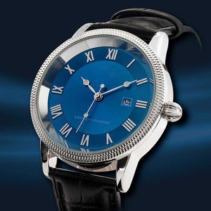 Nuevo Reloj de Lujo para Hombre con Caja de Aleación, Logotipo Personalizado, Esfera Simple con Números Romanos, Reloj de Pulsera de Cuarzo - Product Image 3