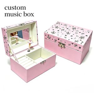Carillon Girevole Personalizzato Yiyu con Ballerina e Portagioie, con Melodia Personalizzata, Vendita all'Ingrosso, Regalo di San Valentino per la Fidanzata - Product Image 1