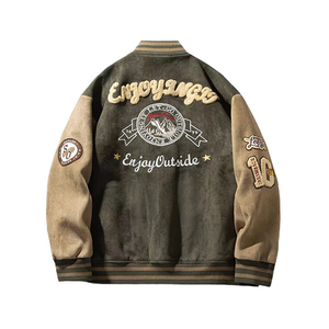 Customizable Logo Wholesale Baseball <b>Jacket</b> Men Autumn 2026 New Style Men Coat Autumn <b>Pilot</b> <b>Jacket</b> Fashion Coat - Product Image 2