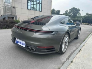 รถปอร์เช่ <span class=keywords><strong>911</strong></span> คาร์เรรา 3.0T ปี <span class=keywords><strong>2020</strong></span> มือสอง 385 แรงม้า เกียร์ 8DCT ขับเคลื่อนล้อหลัง หลังคาแข็ง รถสปอร์ต สปอยเลอร์ไฟฟ้า มาตรฐานไอเสียจีน VI - Product Image 2