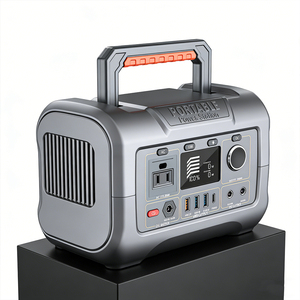 Système de stockage d'énergie portable pour la maison, générateur solaire, <span class=keywords><strong>batterie</strong></span> LiFePO4, onduleur à onde sinusoïdale pure de 300 watts, charge sans fil, démarrage rapide - Product Image 5