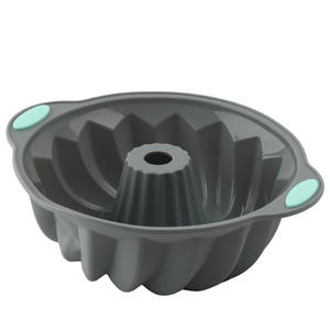 Ensemble de moules en silicone 9 pièces antiadhésifs pour four, comprenant des moules à gâteau, des moules à muffins et des moules à pain - Product Image 5