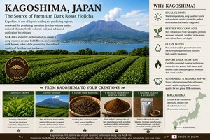 High Quality Nak-40 Dark <b>Roast</b> Hojicha Powder Wholesale Tea For Rich Aroma Bold Flavor - Product Image 6