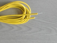 Kabel Pemanas Karet Silikon 5V 12V 24V 36V 48V Kawat Pemanas Listrik DIY untuk Alas Tikar Penghisap Asap