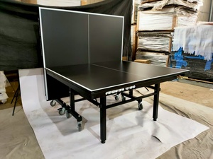 Trong Nhà Có Thể Gập Lại Bền Ping Pong 25Mm Với Mdf Tiêu Chuẩn Chuyên Nghiệp Kích Thước Bảng Bóng Bàn Cho Các Trường Học - Product Image 2