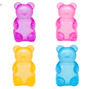 3.5" <b>Gummy</b> <b>Bear</b> Sensory Fidget Toy with Jelly <b>Gummy</b> <b>Bear</b> Squishy Toys Squeeze Toys Kid Gift TPR Mochi Soft Squeeze Ball - Product Image 2