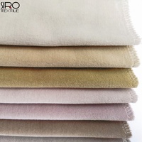 Tissu en velours 100% coton, tissé, à poils coupés, multicolores, poids 460 g/m², très vendu, pour rideaux