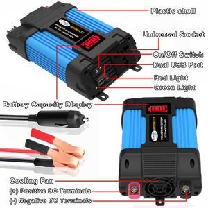 Onduleur 6000W sans interruption 12V 220V 12V 230V onde sinusoïdale Pure modifiée Sin Wave avec chargeur de voiture alimentation 500W <span class=keywords><strong>PowerBank</strong></span> - Product Image 5