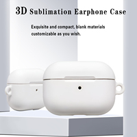 Film de protection personnalisé en sublimation 3D pour étui d'écouteurs Airpods Pro
