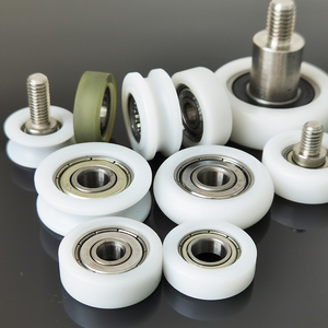 Tải trọng 25kg CửA trượt bánh xe Vòng bi ròng rọc BS60633-10 6x33x10 mét nhựa Con lăn POM Nylon ròng rọc bánh xe con lăn - Product Image 3