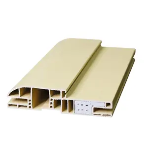 중국 공장 lintel 목제 플라스틱 합성 architrave PVC 문틀 BOWDEU 문 문틀 도매 주문을 받아서 만들어진 PVC/WPC