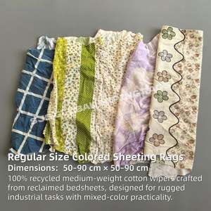 Trapos de Limpieza Industriales de Algodón de Color con Alta Absorción de Agua - Product Image 2