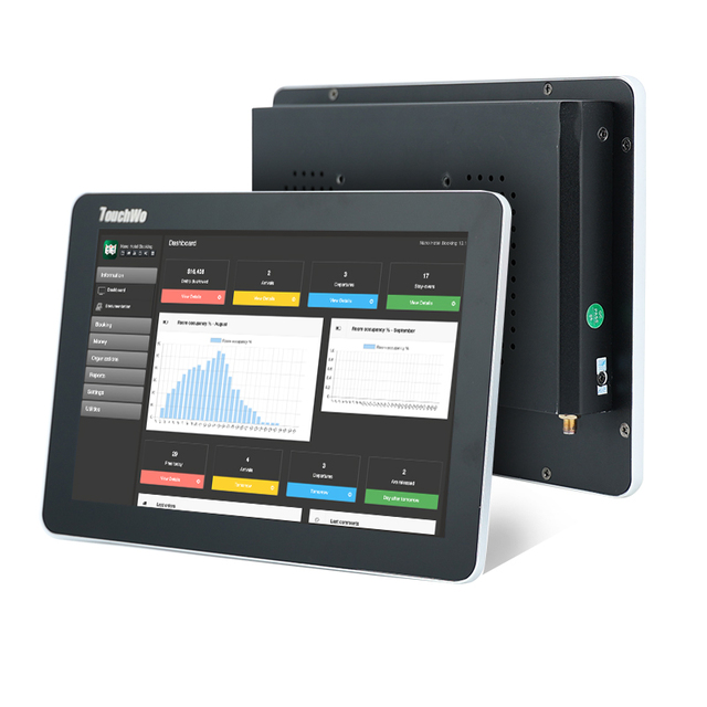 IP65 10.1 14 15.6 21.5 Inch Touch Pc for Android Win Linux Touch Screen Embedded Industrial Aio Panel Pc