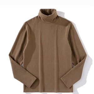 Collection de sous-vêtements thermiques d'hiver haut de gamme : T-shirt à manches longues et col roulé pour une superposition intelligente et chaude - Product Image 1