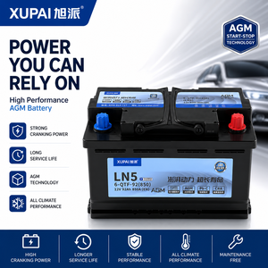 Batterie automobile Xupai 12V92AH <span class=keywords><strong>AGM</strong></span> Start-Stop sans entretien, batterie au plomb-acide pour voiture, batterie de stockage automobile, vente en gros - Product Image 1