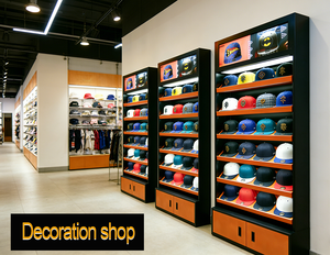Custom Mingtang Baseball Cap Retail Store Shelves <strong>Hat</strong> Display Stand <strong>Rack</strong> for Retail Stores - Product Image 4