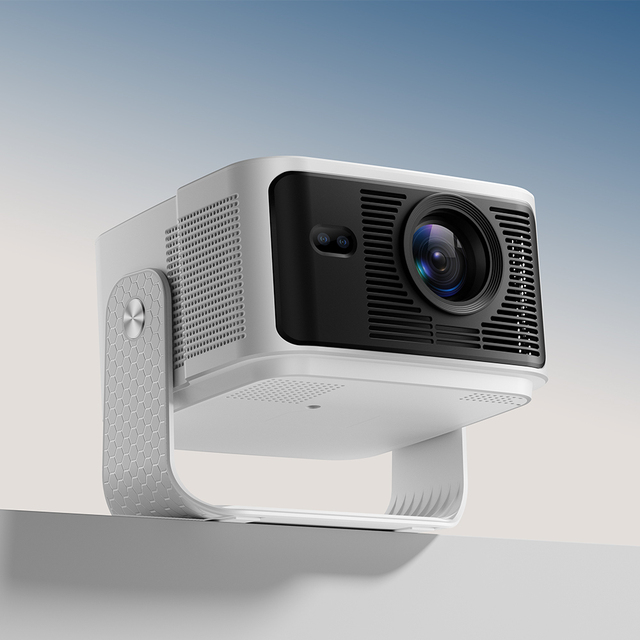 Junuo HY350MAX Android 11 Google TV 1080P 4K Ready Projector Netflix Certified HDR10 Auto Focus 500 ANSI Lumens Portable LED