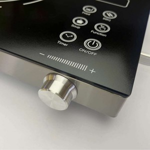 Electric Ceramic Cooktop 3000W 1 Burner Knob Control Smooth Surface Household Induction <b>Stove</b> For Stir Fry Hot Pot - Product Image 1